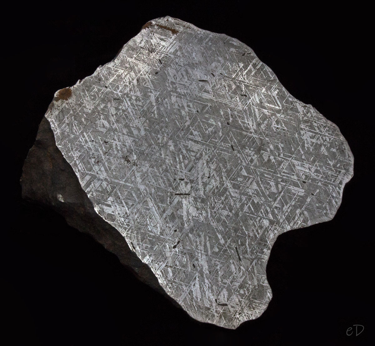 Gillespie Museum meteorite
